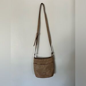 Roots Tan Crossbody Purse